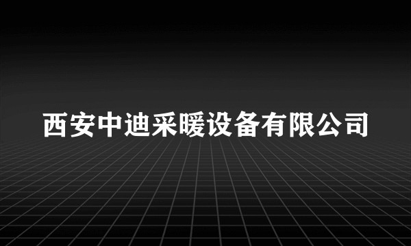 西安中迪采暖设备有限公司