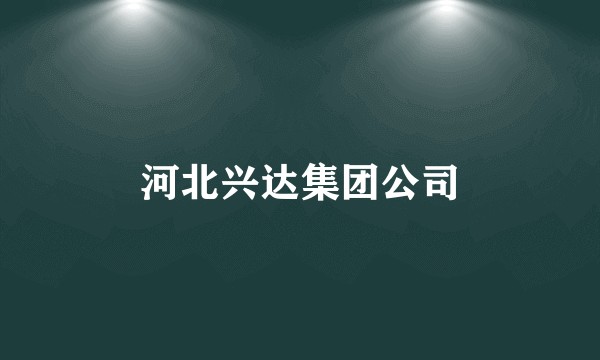 河北兴达集团公司