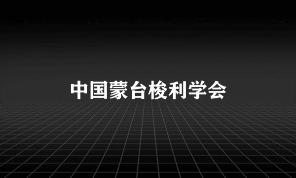 中国蒙台梭利学会