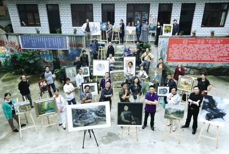 画家村(吴启华主演电视连续剧)