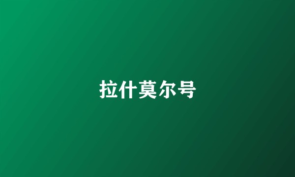 拉什莫尔号