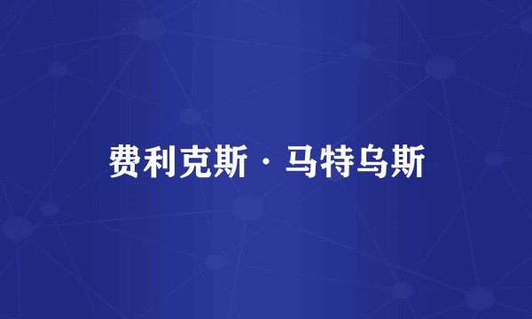 费利克斯·马特乌斯