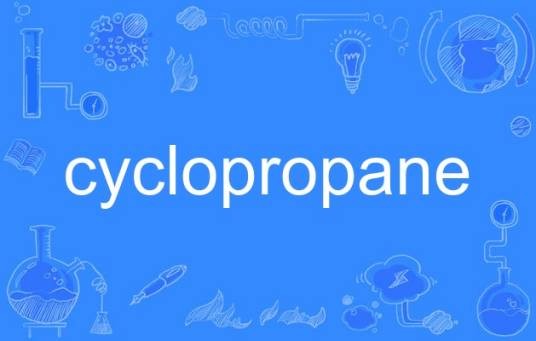 cyclopropane（英语单词）