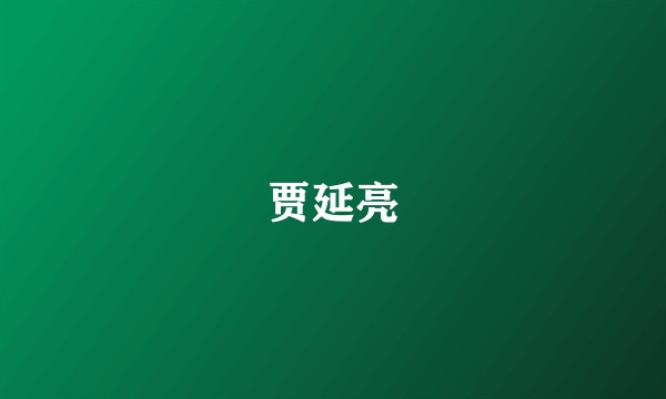 贾延亮