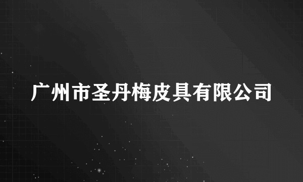 广州市圣丹梅皮具有限公司