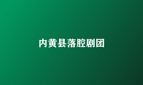 内黄县落腔剧团