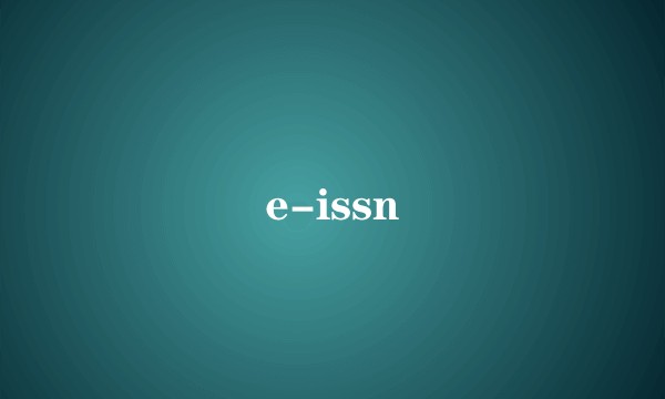 e-issn
