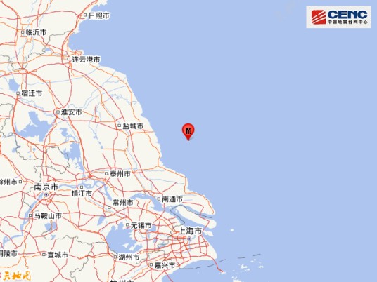 8·11黄海海域地震