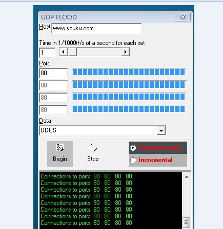 UDP flood