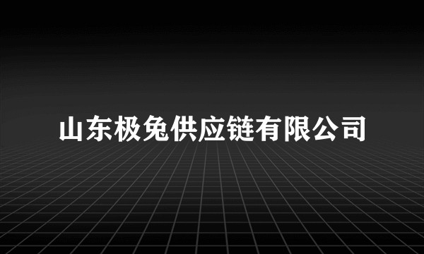 山东极兔供应链有限公司