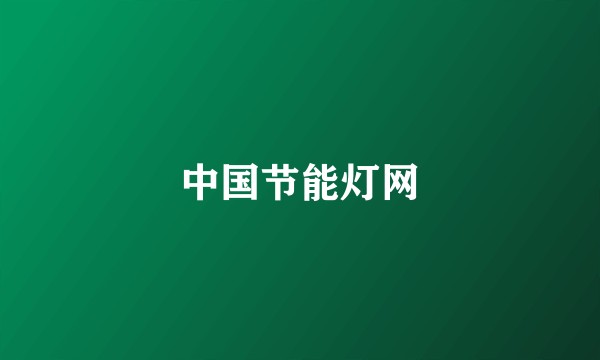 中国节能灯网