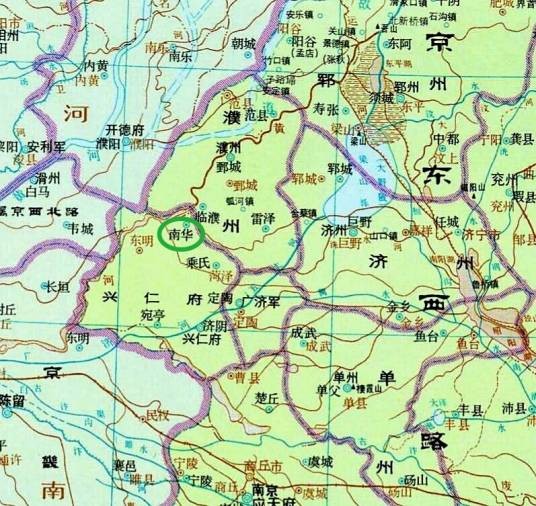 南华县（山东省古代地名）