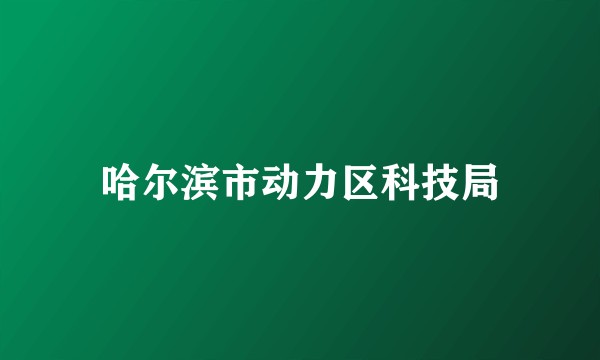 哈尔滨市动力区科技局