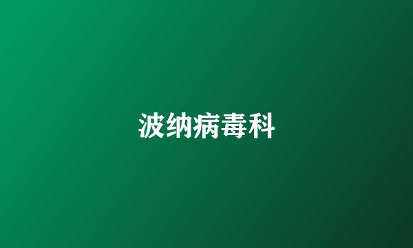 波纳病毒科