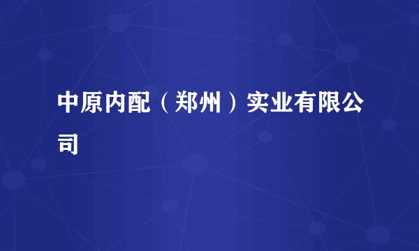 中原内配（郑州）实业有限公司
