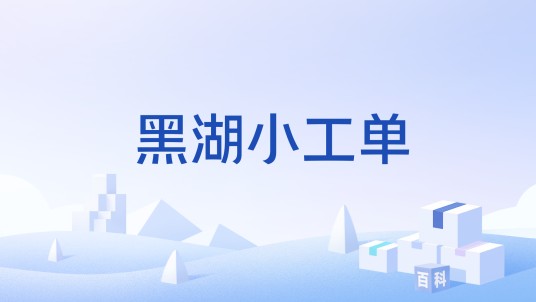 黑湖小工单