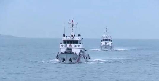 中国海警常态化执法巡查厦金海域