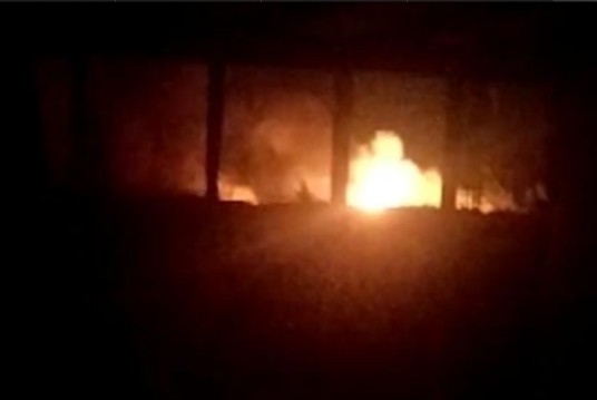 5·6叙利亚弹药库爆炸起火事故
