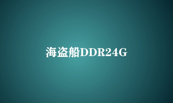 海盗船DDR24G