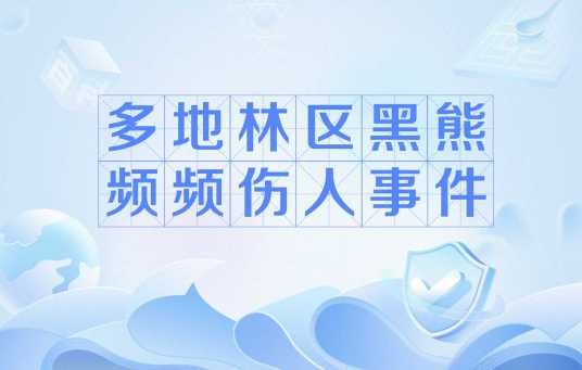 多地林区黑熊频频伤人事件