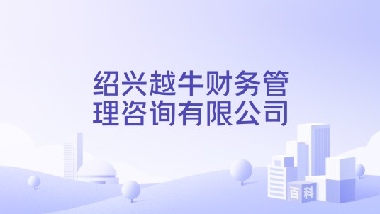 绍兴越牛财务管理咨询有限公司