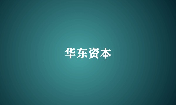 华东资本