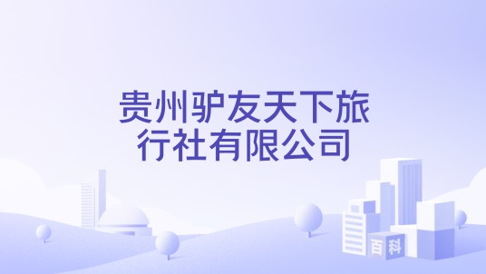 贵州驴友天下旅行社有限公司