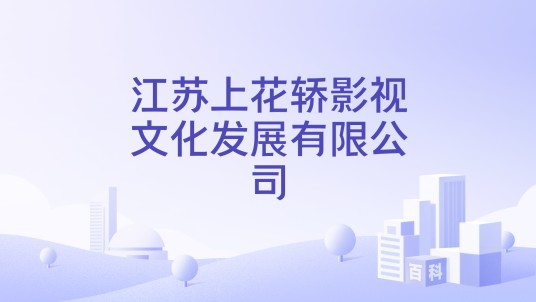江苏上花轿影视文化发展有限公司