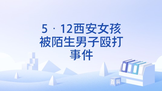 5·12西安女孩被陌生男子殴打事件（2026年西安市女孩被陌生男子殴打事件）
