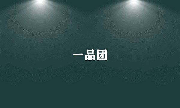 一品团