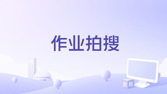 作业拍搜