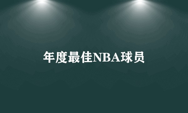 年度最佳NBA球员