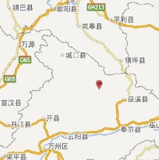 8·23巫溪地震