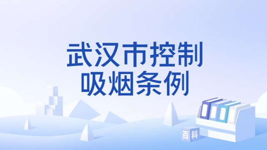 武汉市控制吸烟条例