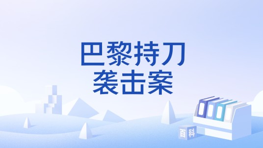 巴黎持刀袭击案