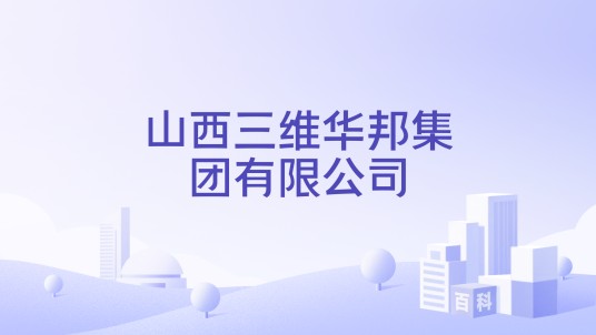 山西三维华邦集团有限公司