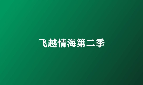 飞越情海第二季