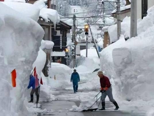 日本豪雪地带