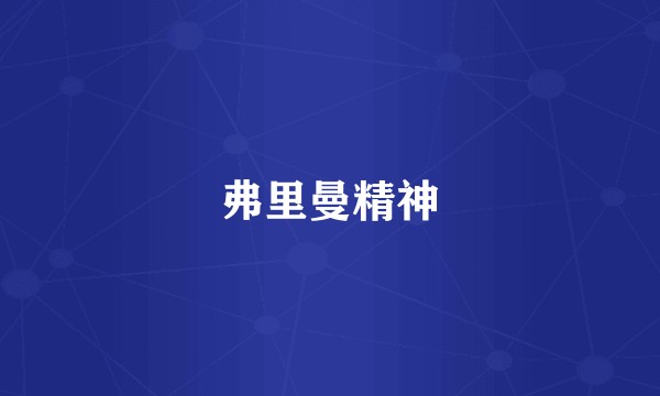 弗里曼精神