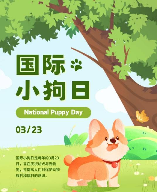 国际小狗日