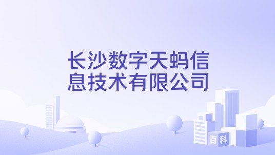 长沙数字天蚂信息技术有限公司