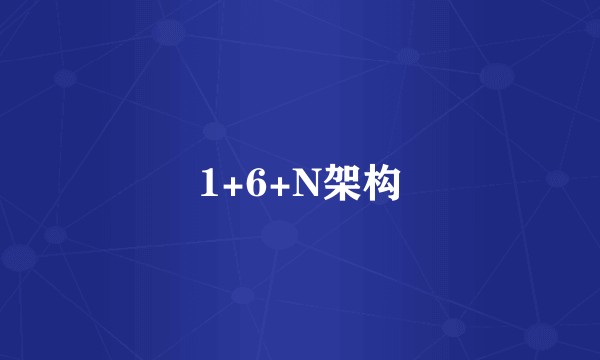 1+6+N架构