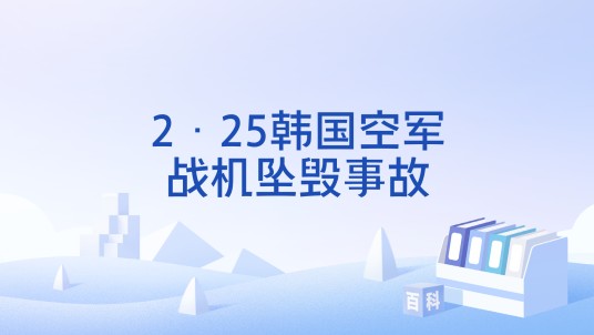 2·25韩国空军战机坠毁事故