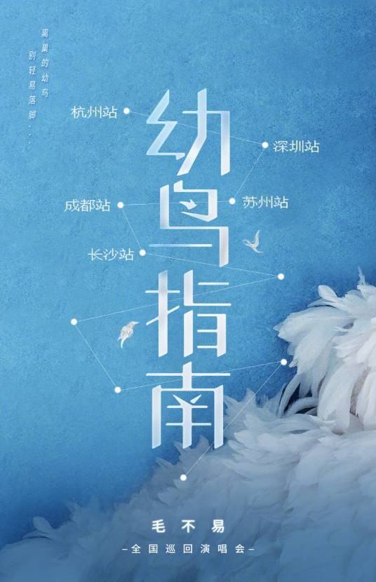 毛不易“幼鸟指南”全国巡回演唱会