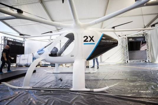 Volocopter 2X（韩国首尔试点的电动垂直起降空中出租车）