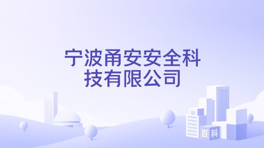 宁波甬安安全科技有限公司