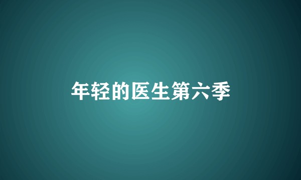 年轻的医生第六季