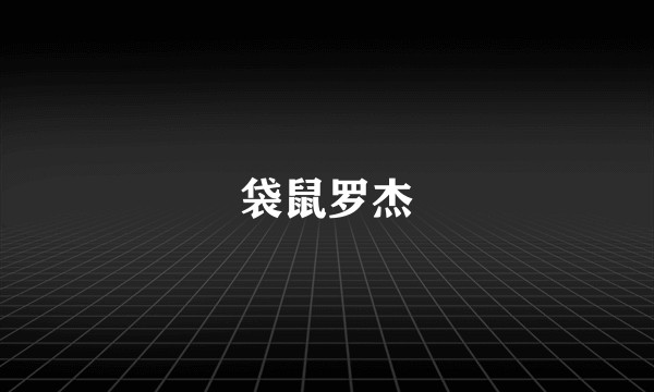 袋鼠罗杰