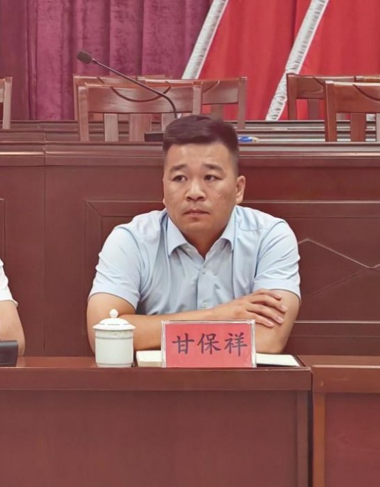 甘保祥（广东省云浮市郁南县大湾镇党委副书记、镇长）