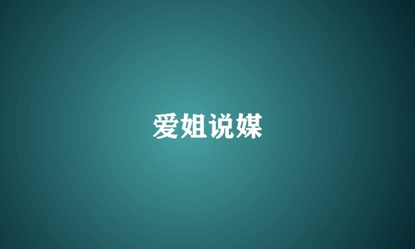 爱姐说媒